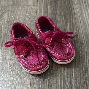 Infant Sperry Pink “Bahama Crib” Size 3M